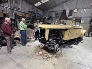 Wed 8th Irwins V16 convertible under reso w John Jenkins, Irwin and Steve