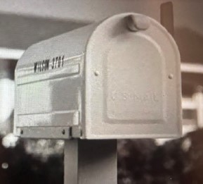 Beach Boys Mail box close up
