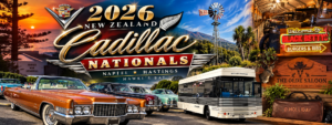2026 Cadillac Nationals Retro Collage