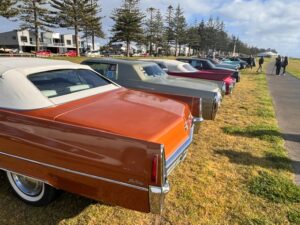 Sun Car Show Caddy tails